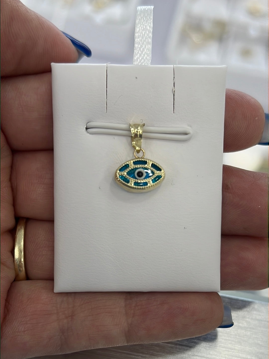 Dije de Ojo Turco Oro 10K