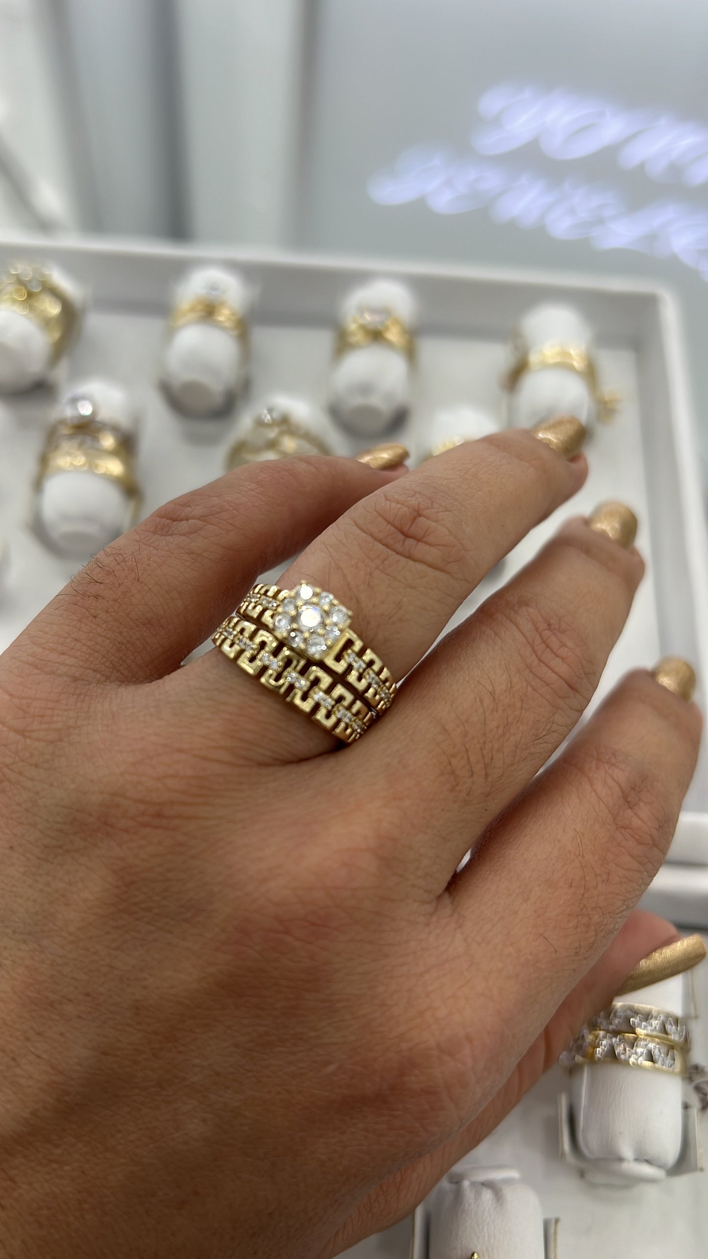 Anillos De Mujer De Compromiso 14k