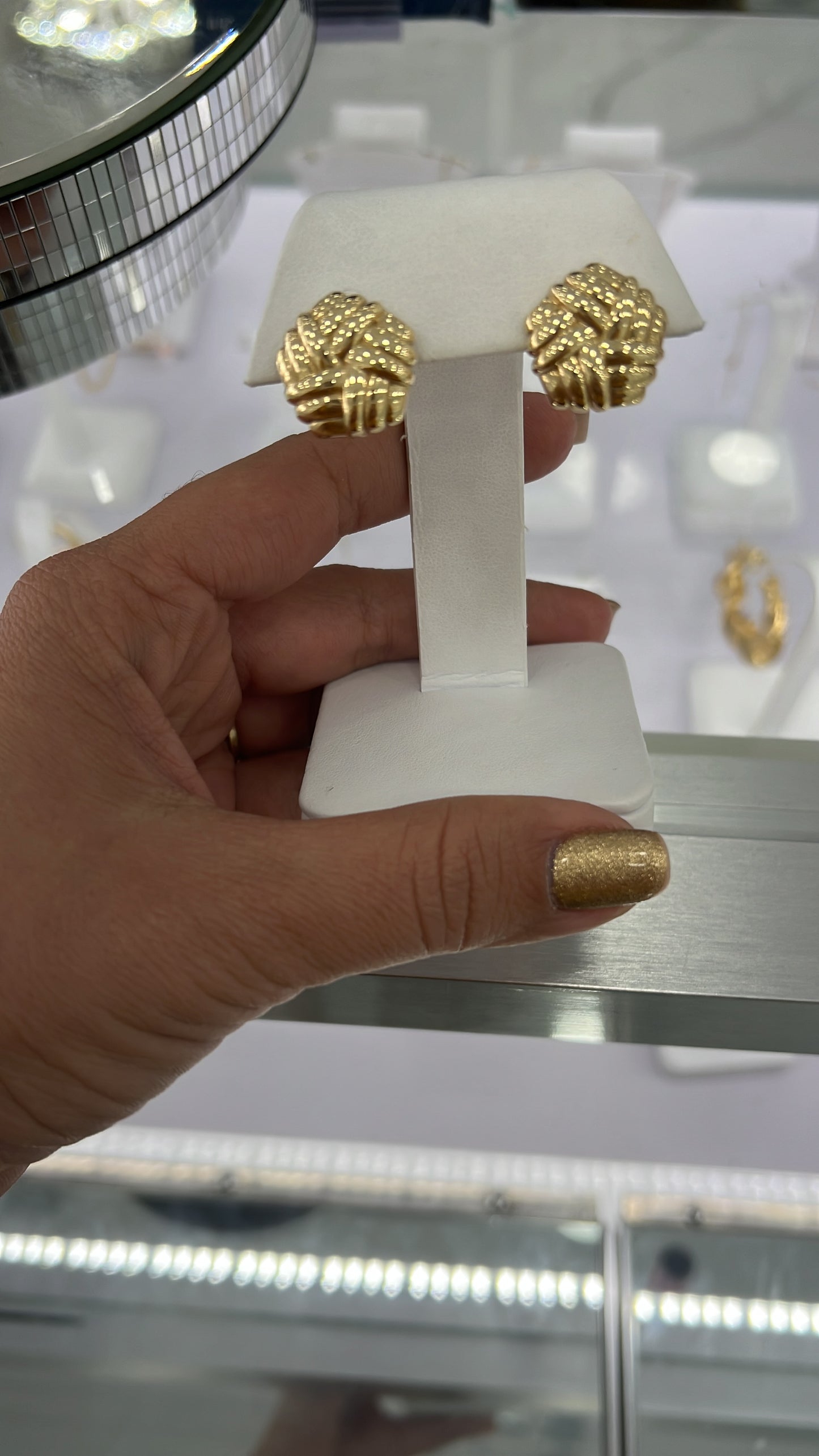 Aretes De Omega 14k