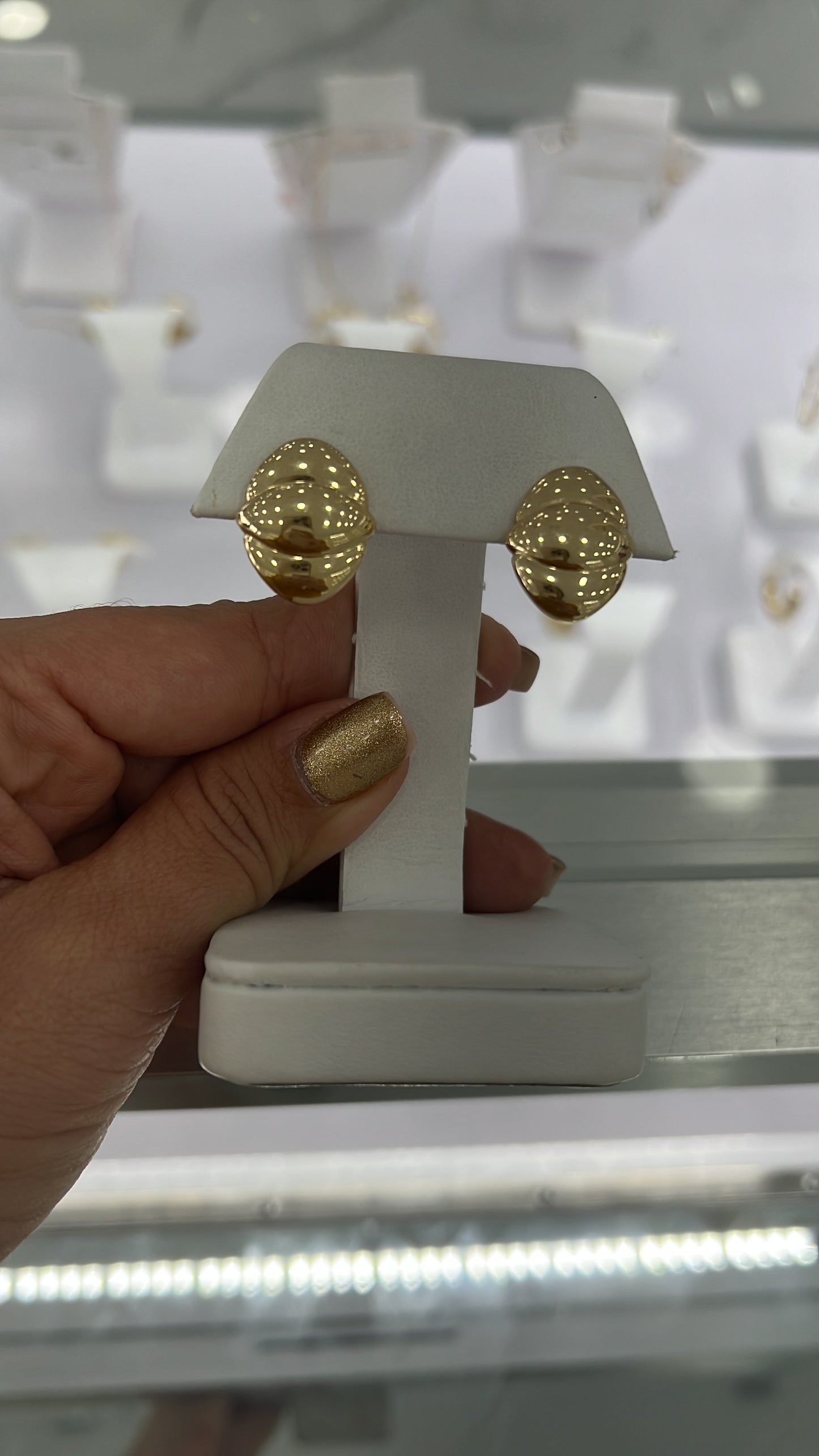 Aretes De Omega 14k