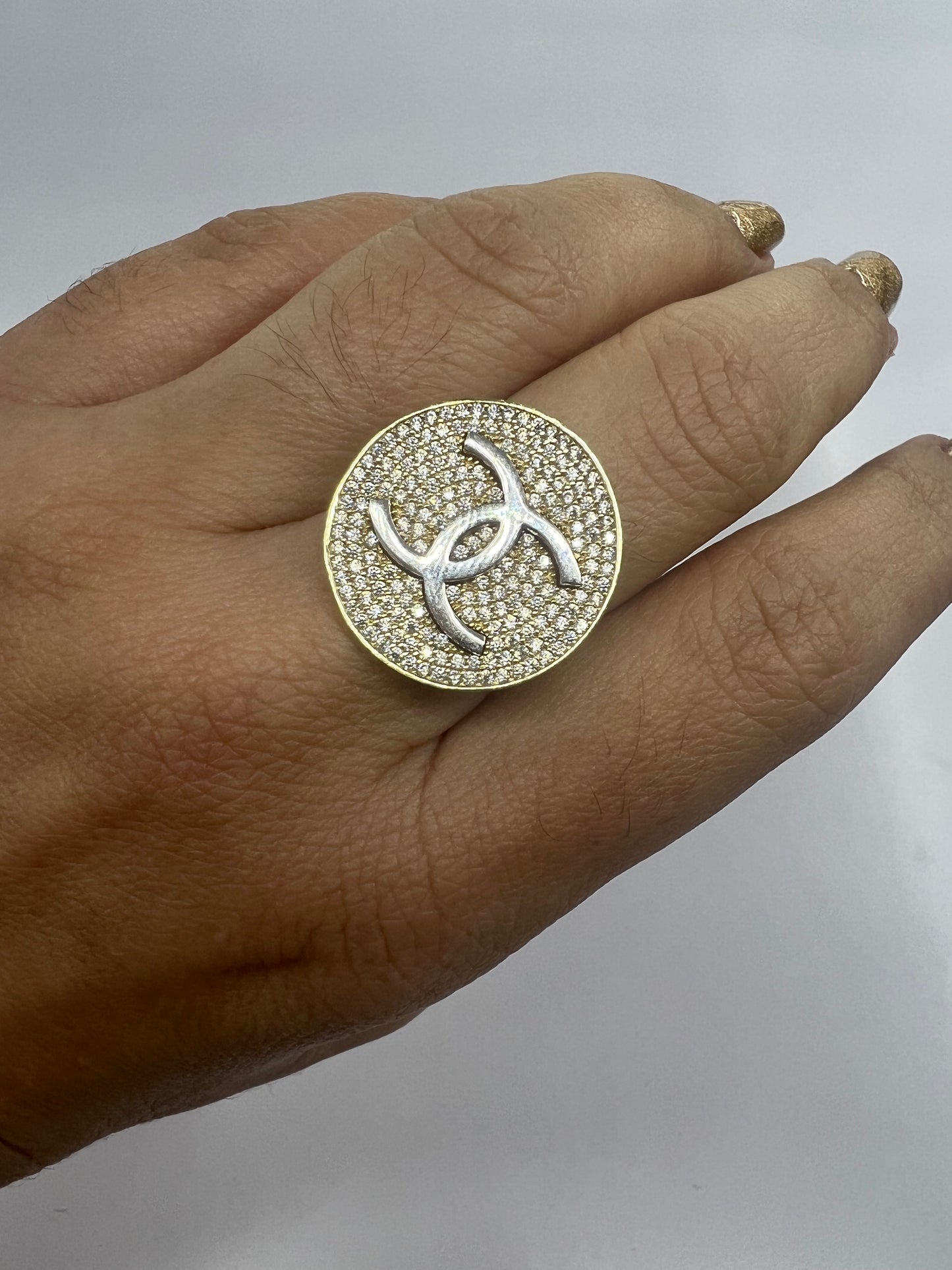Anillo Estilo CC 10K