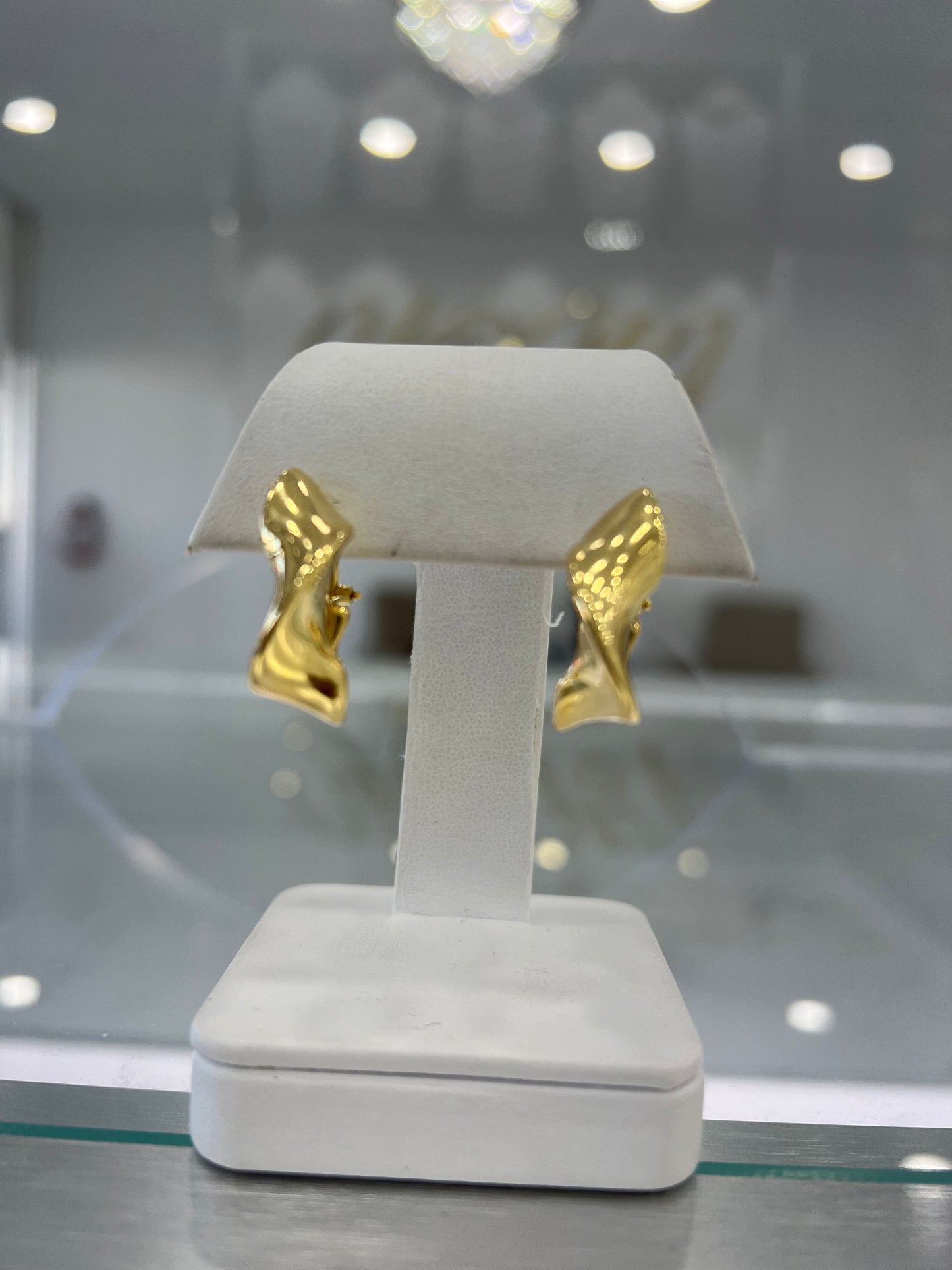 Aretes Omega 14K