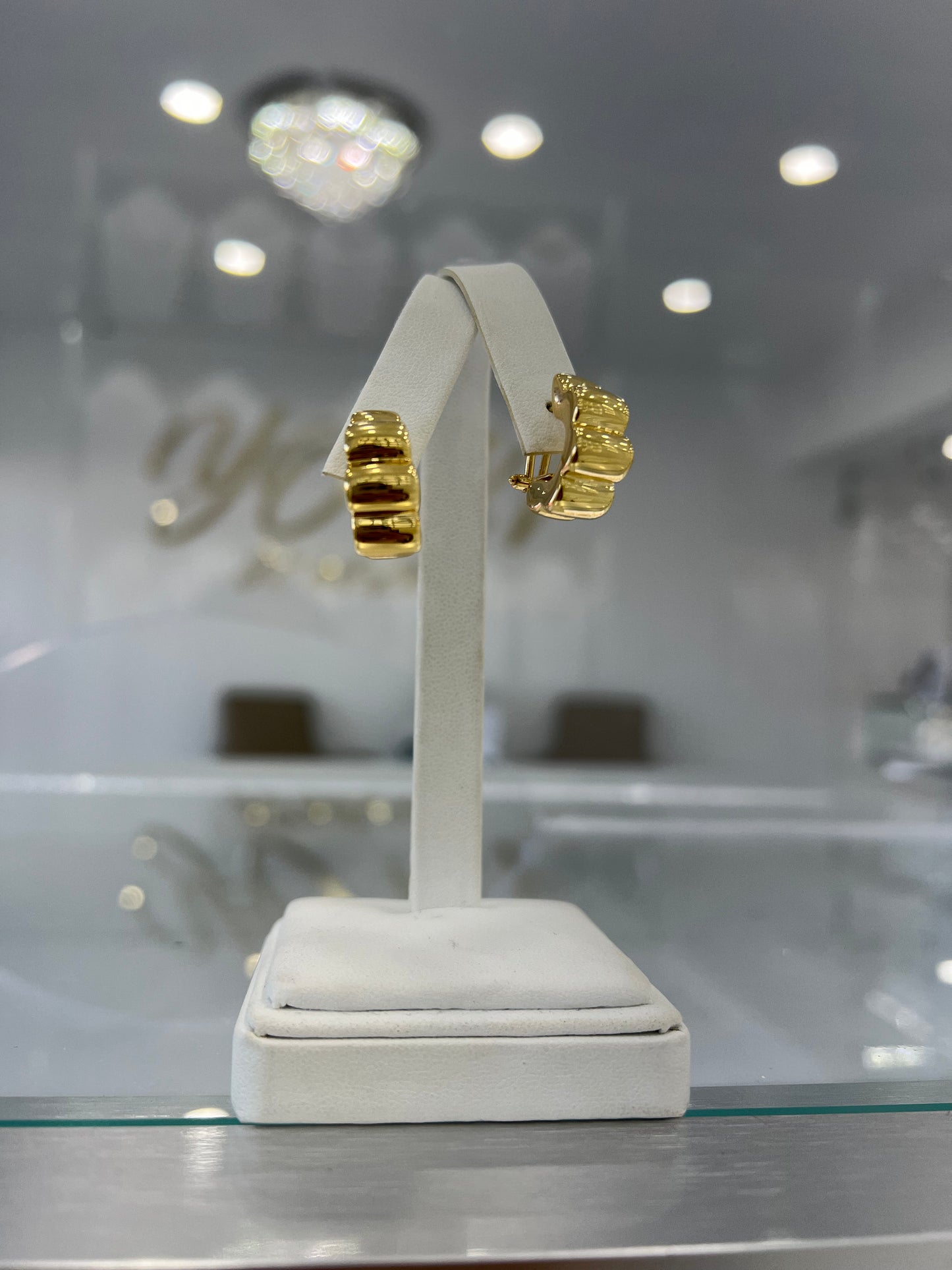 Aretes Omega 14K