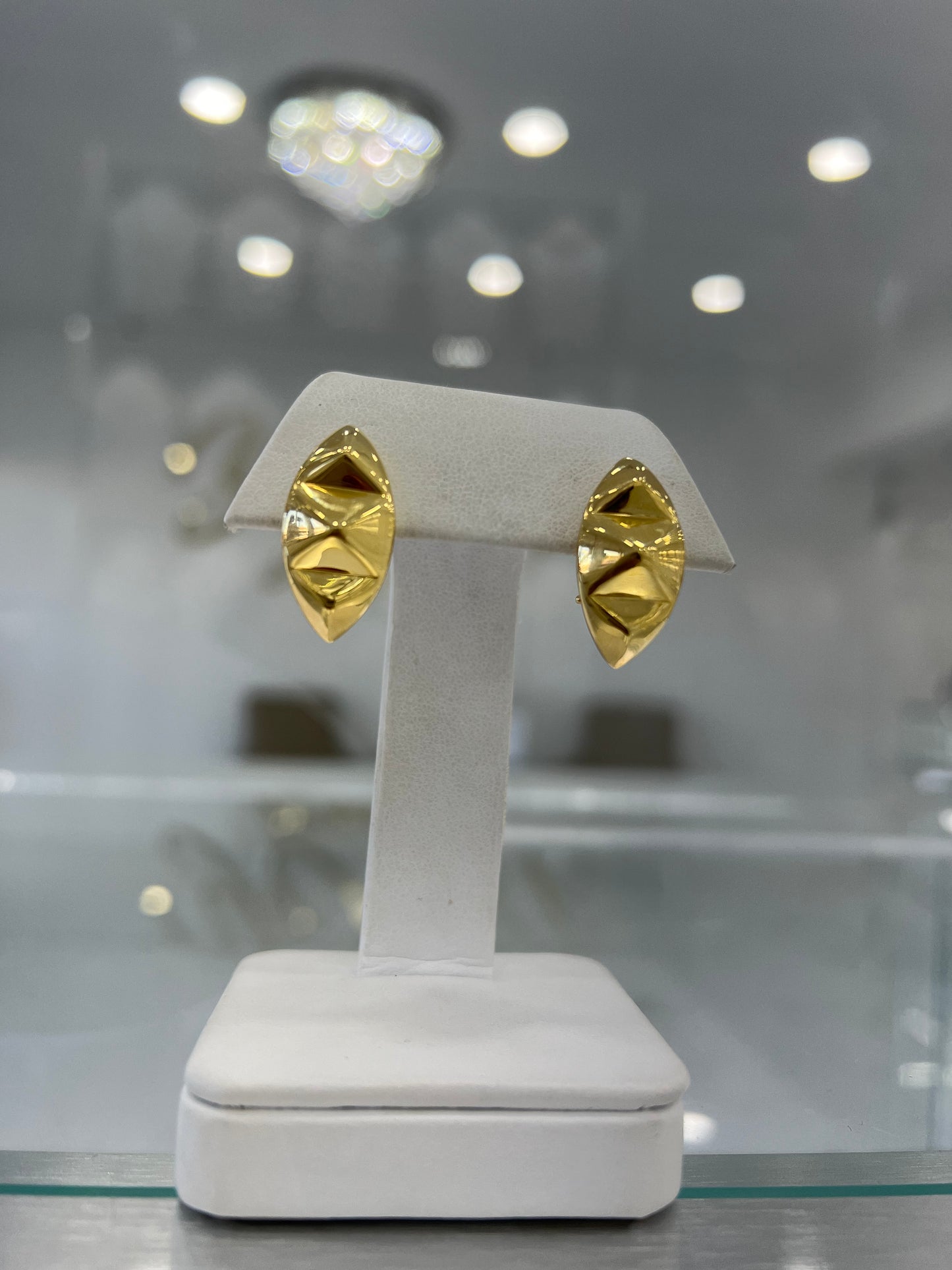Aretes Omega 14K