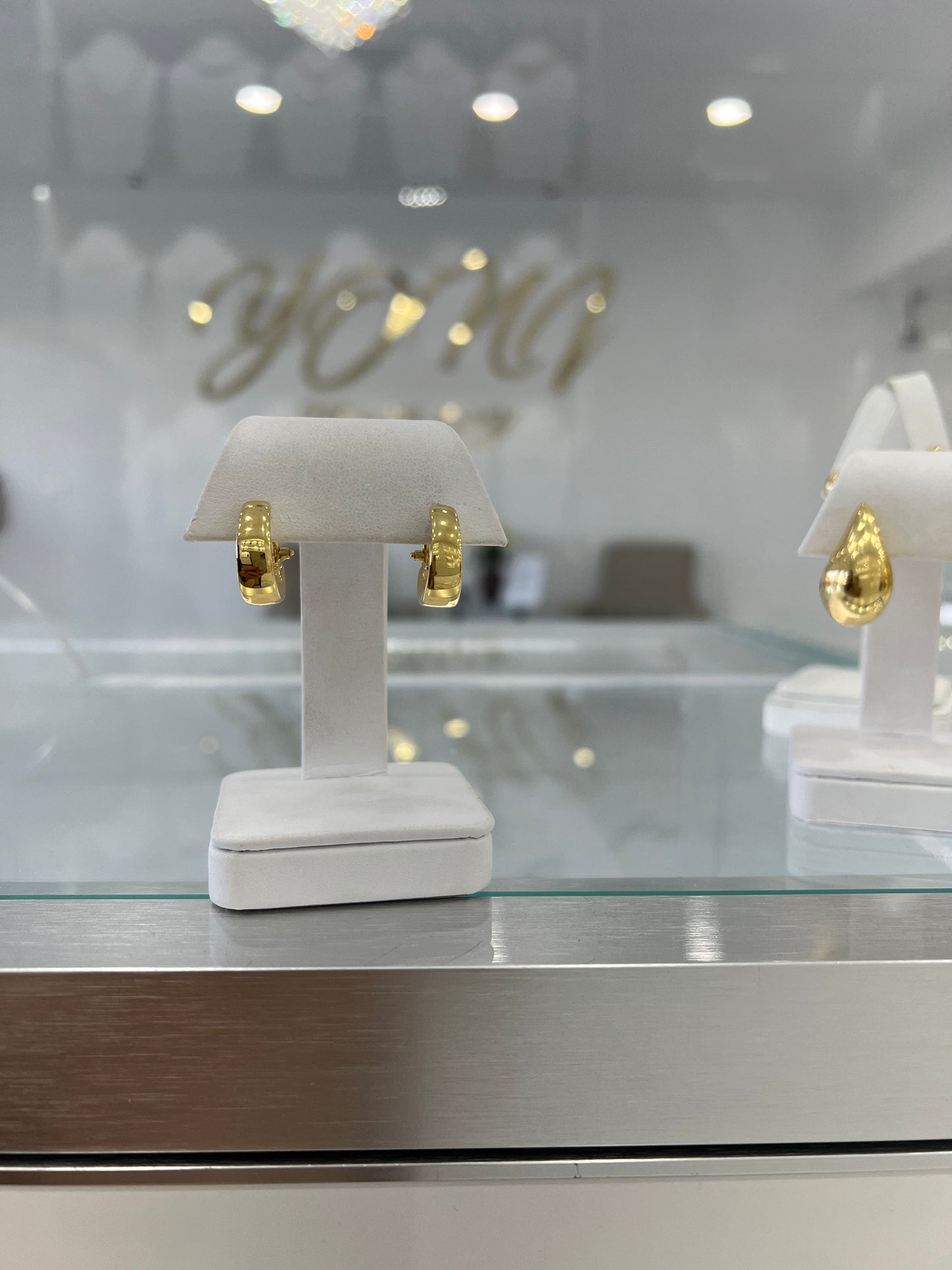 Aretes Omega 14K