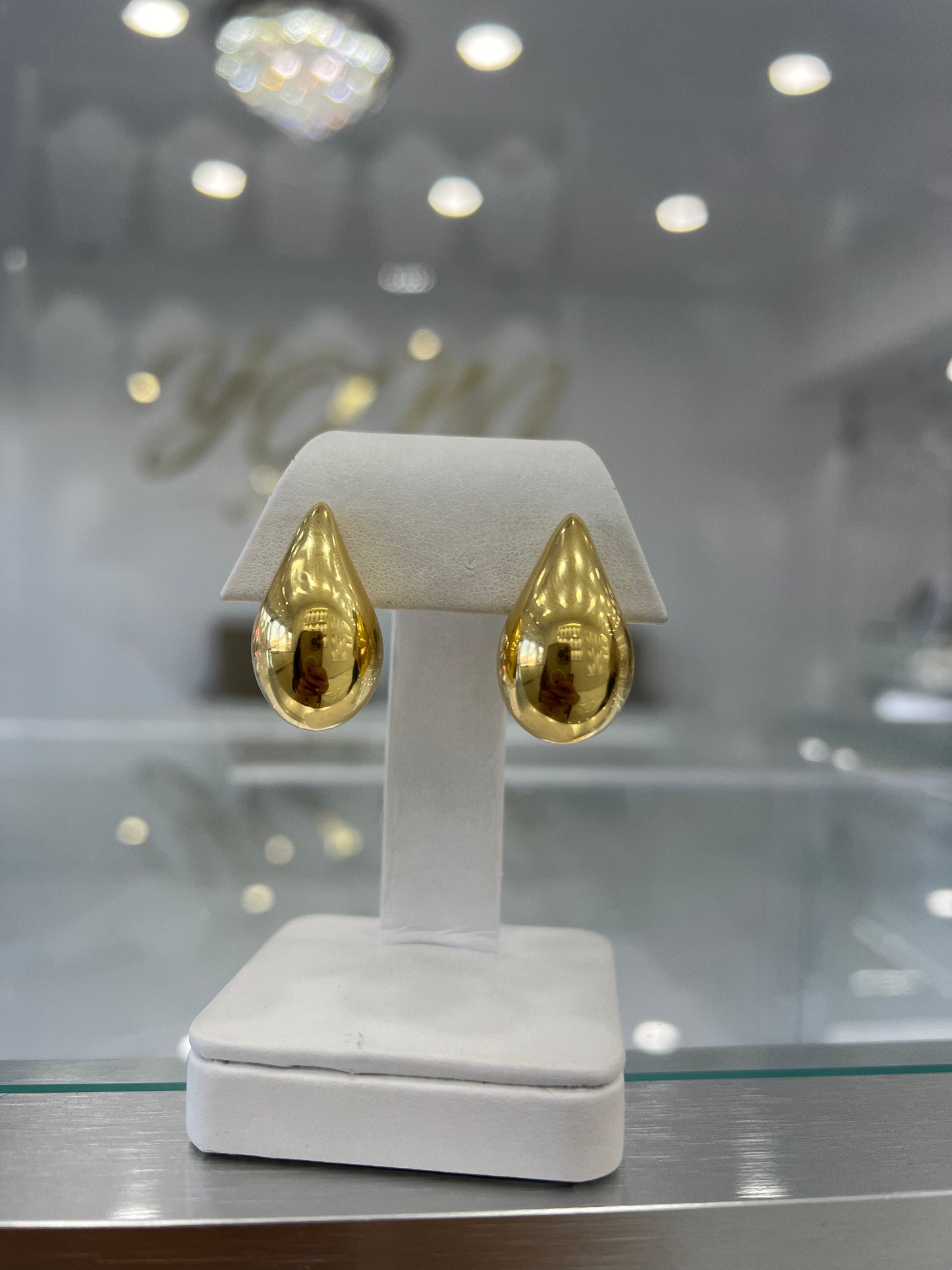Aretes Omega 14k
