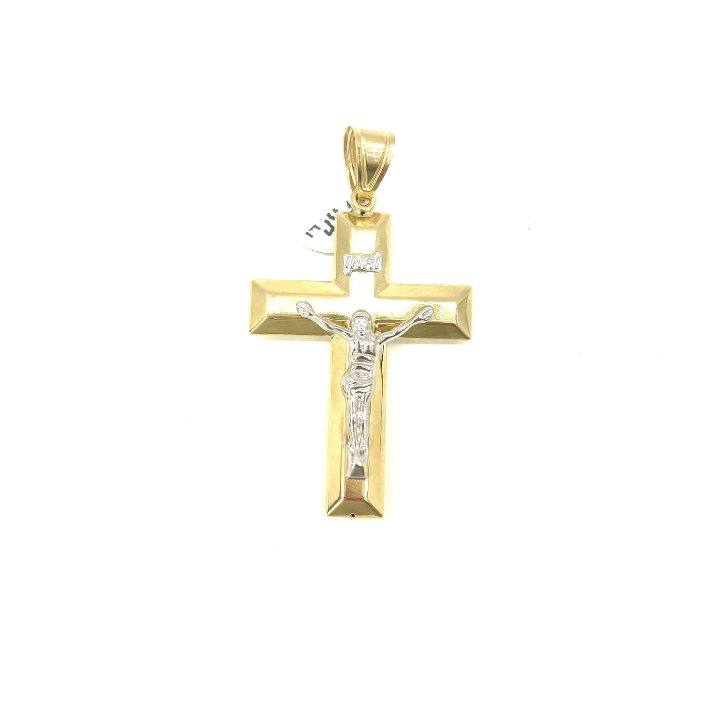Crucifijo con Jesucristo Oro 14K