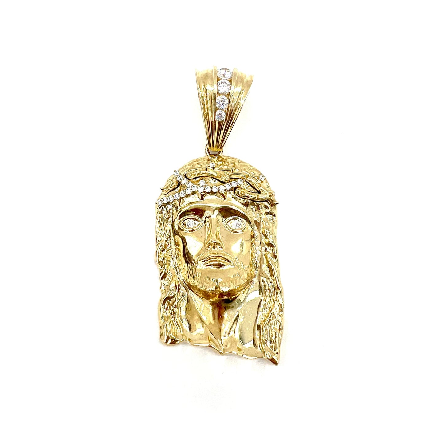 Dije de Jesucristo Diamond Oro 14K