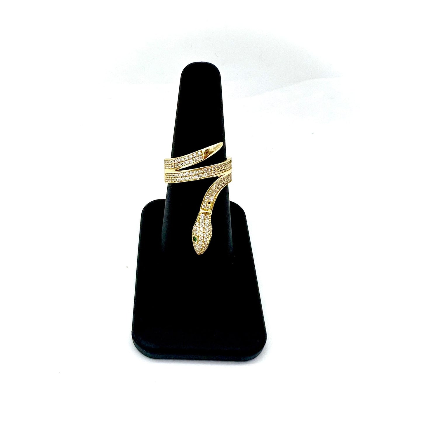 Anillo Serpiente Diamond Oro 14K Size 6.5