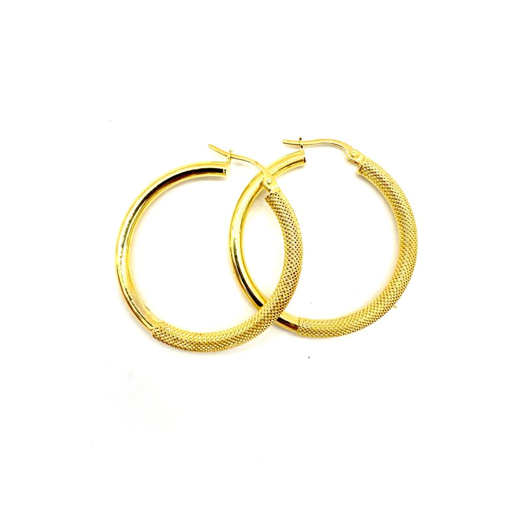 Argollas Oro 10K