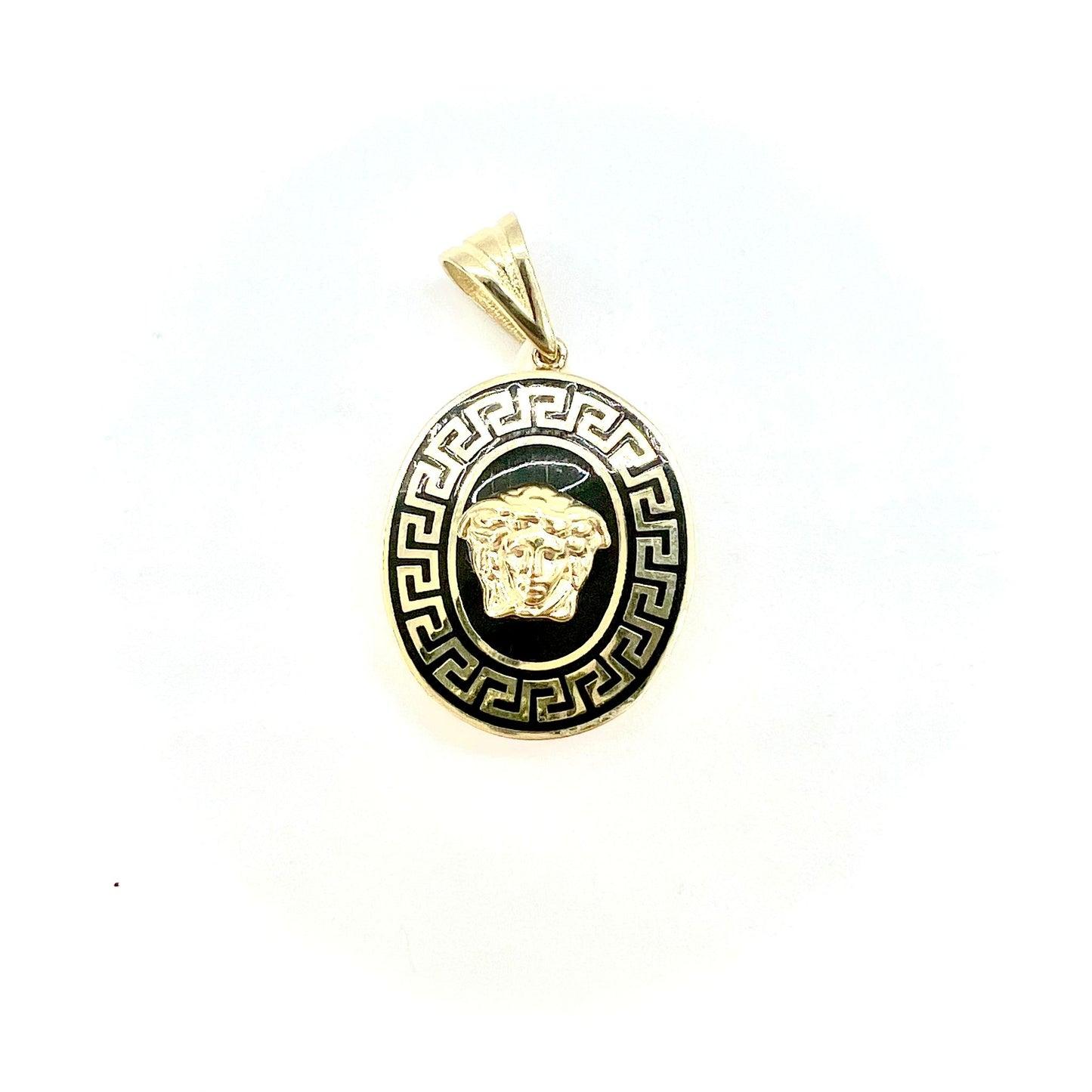 Dije Versace Black Oro 14K