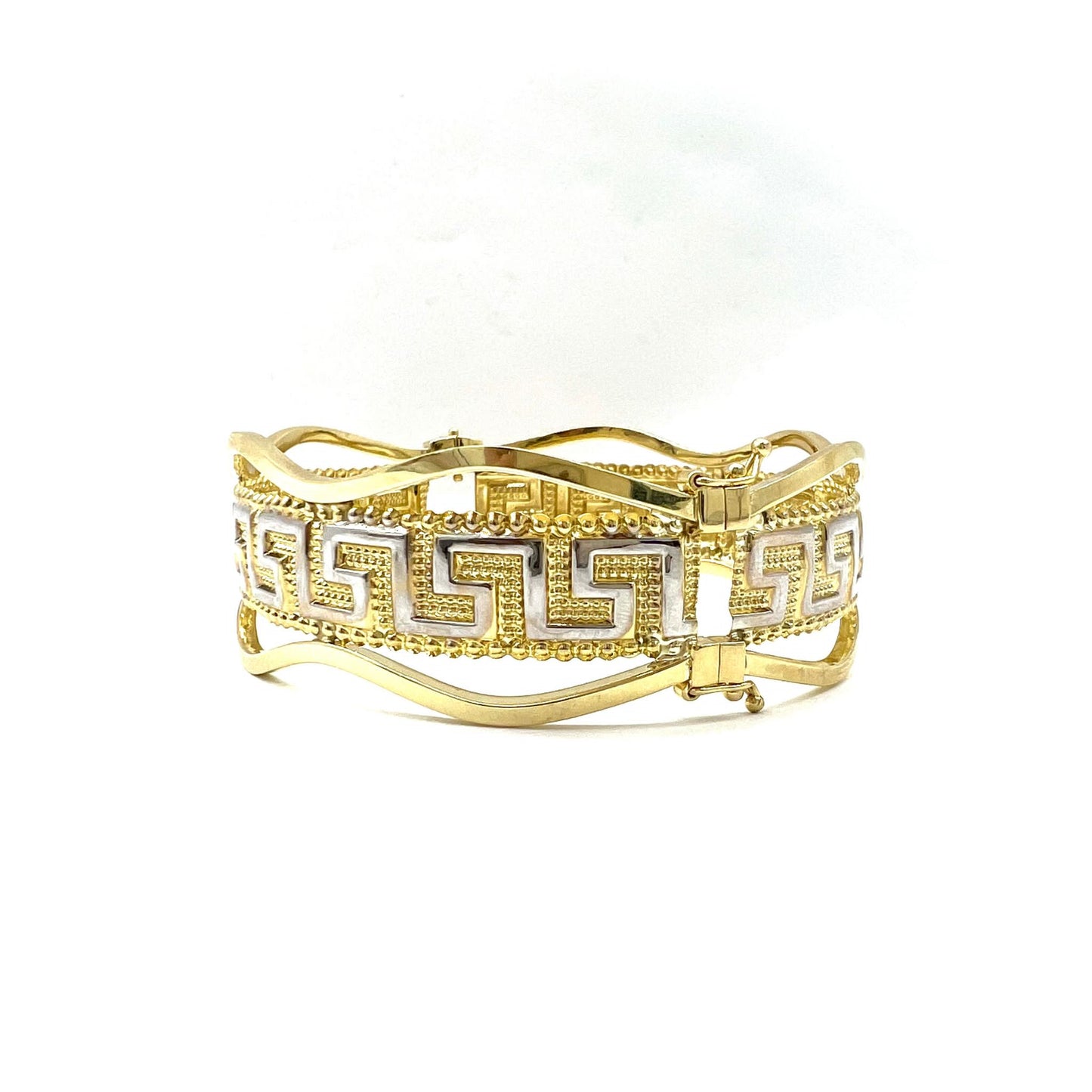 Manilla Esclava Versace Oro 10K