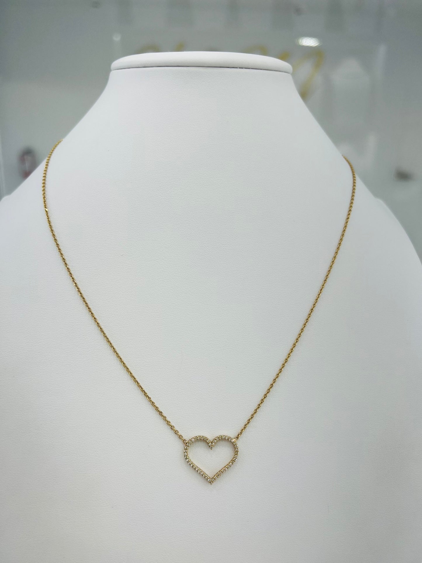 Cadena Con Corazón 10k