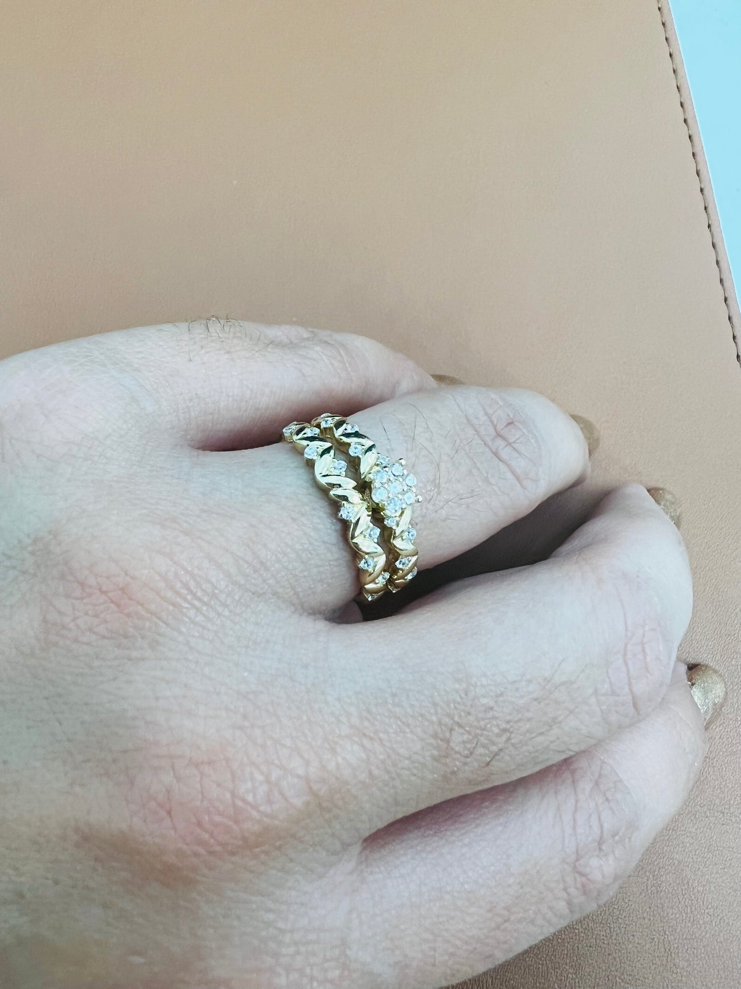 Anillos De Compromiso 14K