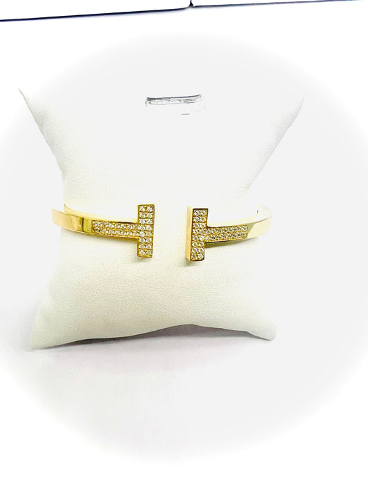 Manilla Estilo Tiffany 14k