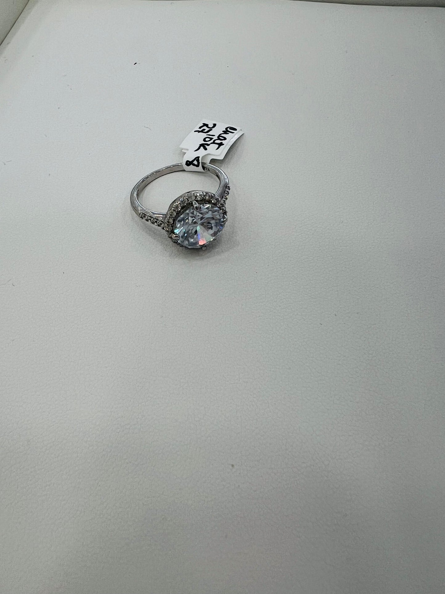 Anillo Oro Blanco 10K