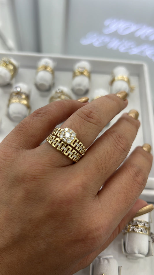 Anillos De Mujer De Compromiso 14k