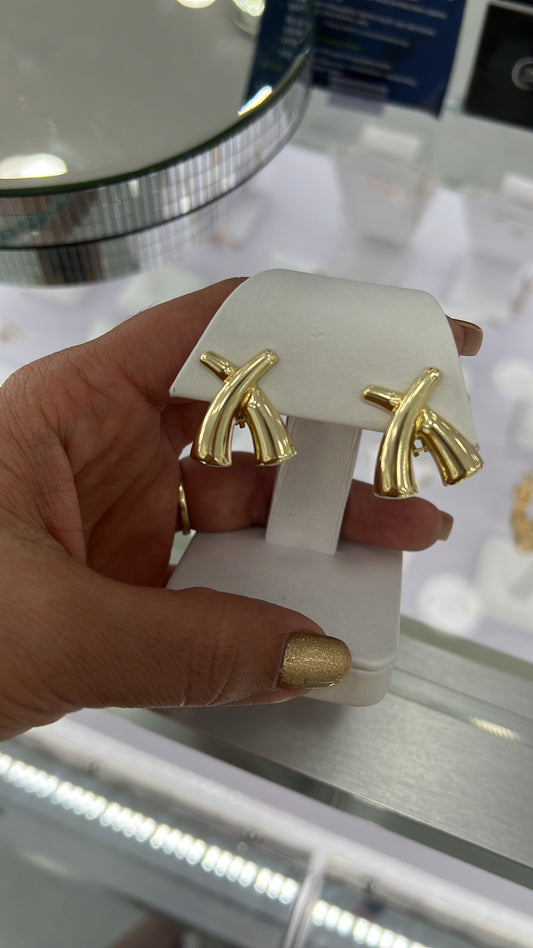 Aretes De Omega 10k