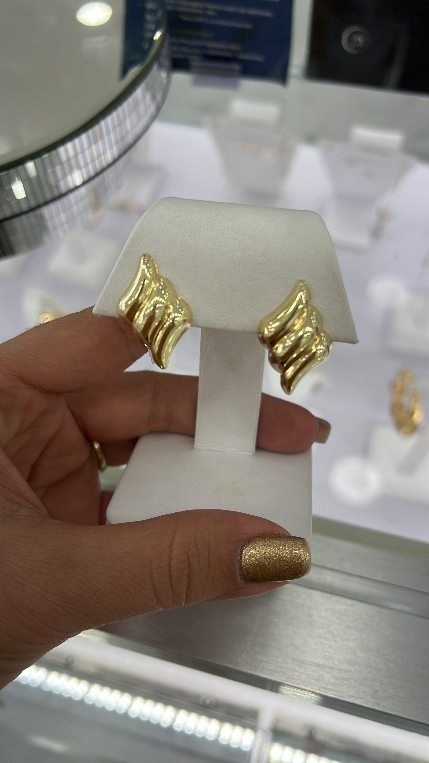 Aretes De Omega 10K