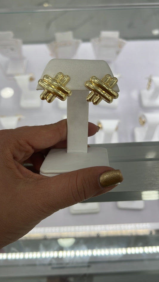 Aretes De Omega 10K