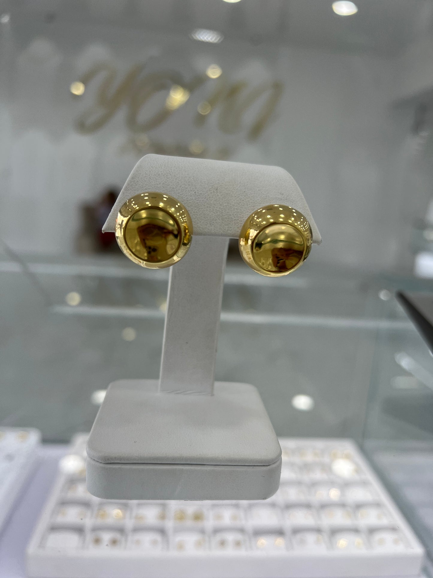 Aretes De Omega 14K
