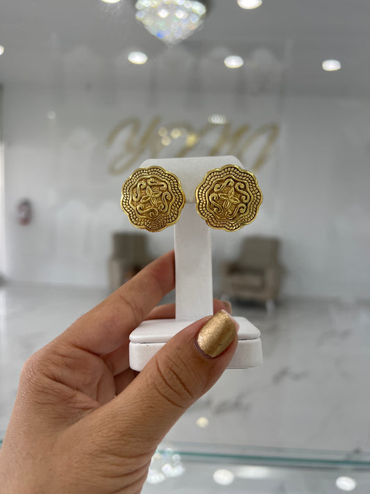 Aretes De Omega 14K
