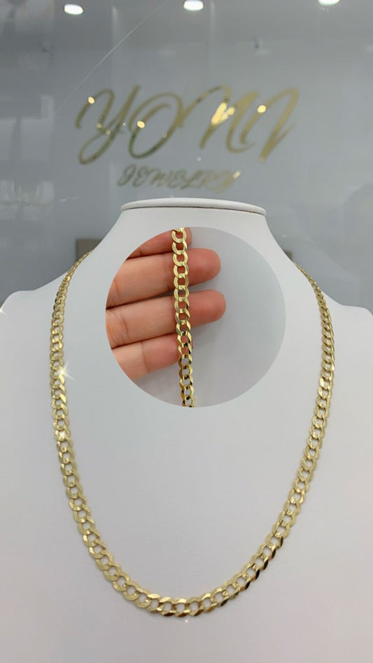 Cadena Corte Brillo 14K