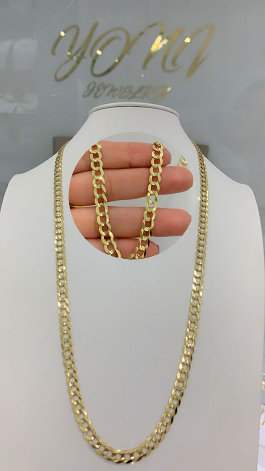 Cadena Corte Brillo 14K