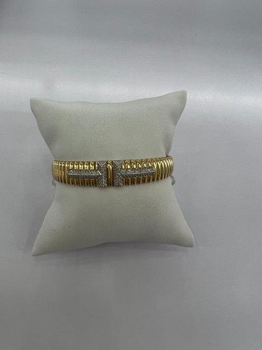 Manilla Estilo Tiffany 14K