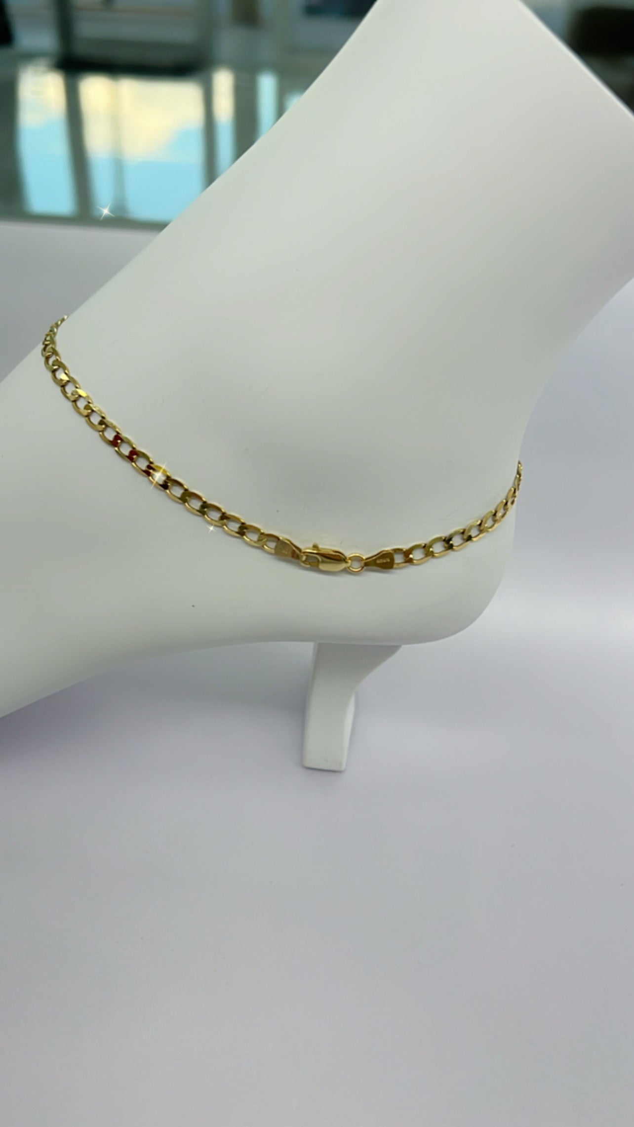 Tobillera 14K