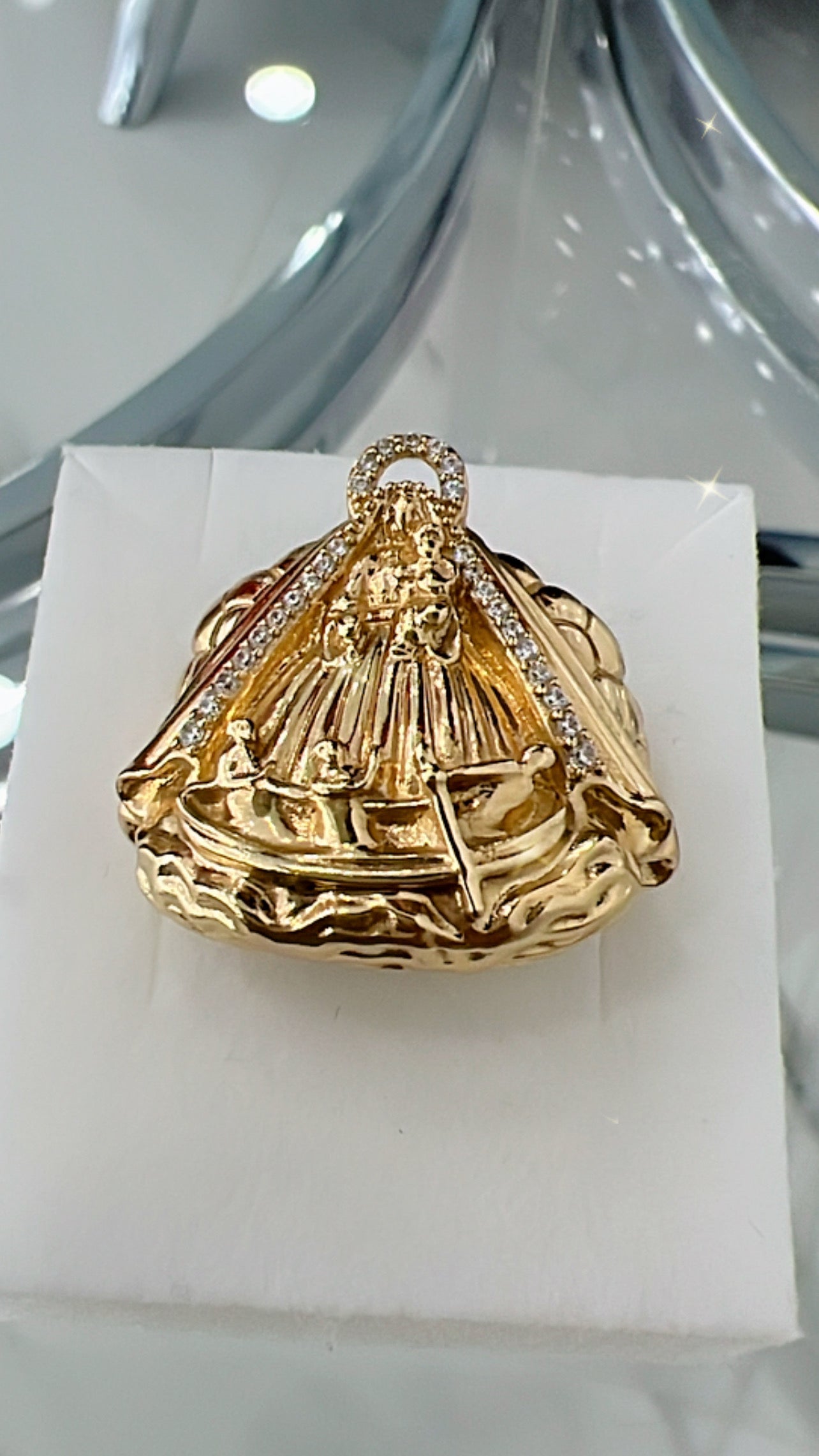 Anillo De Hombre De La Caridad Del Cobre 14K