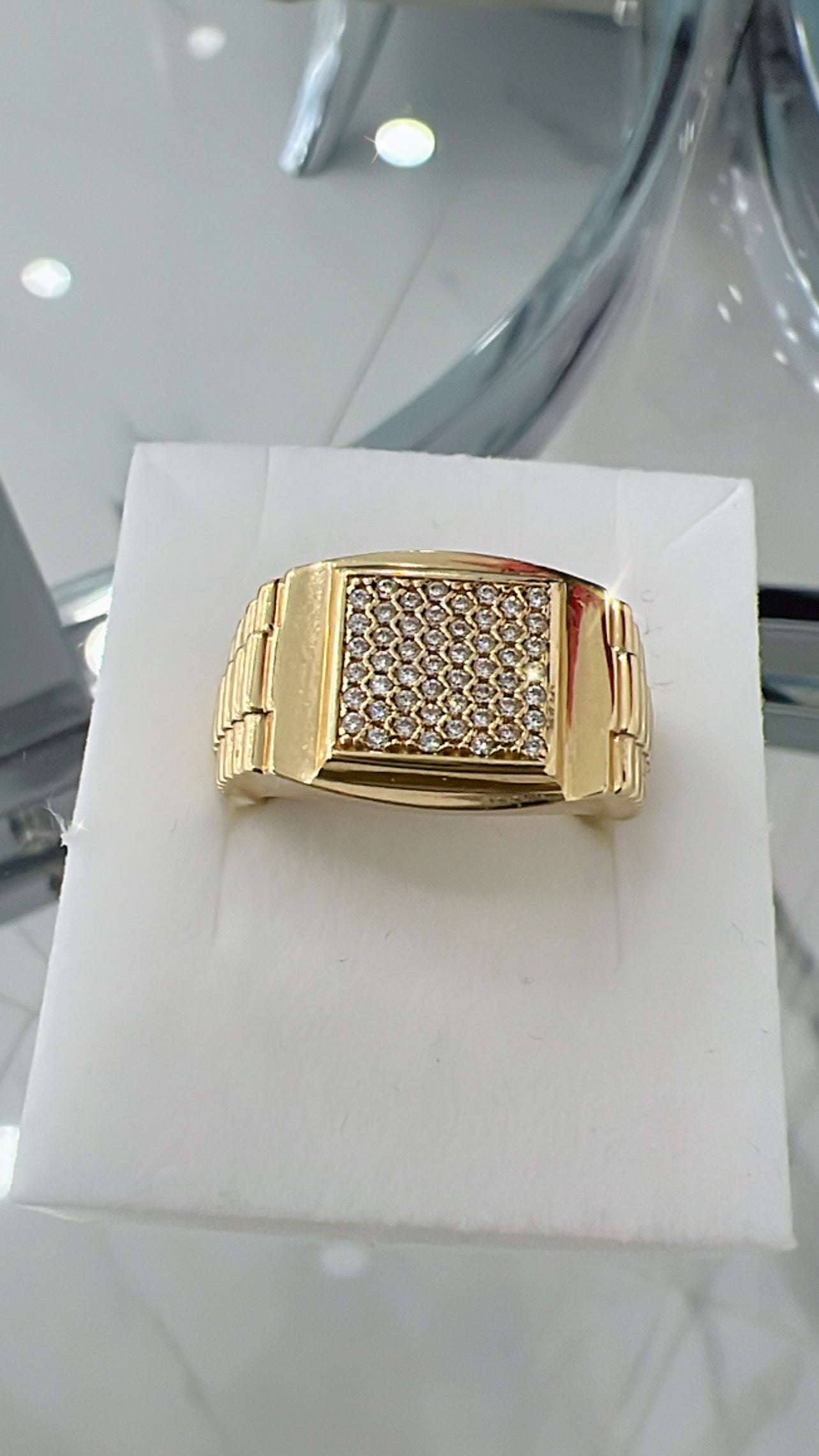 Anillo De Hombre 14K