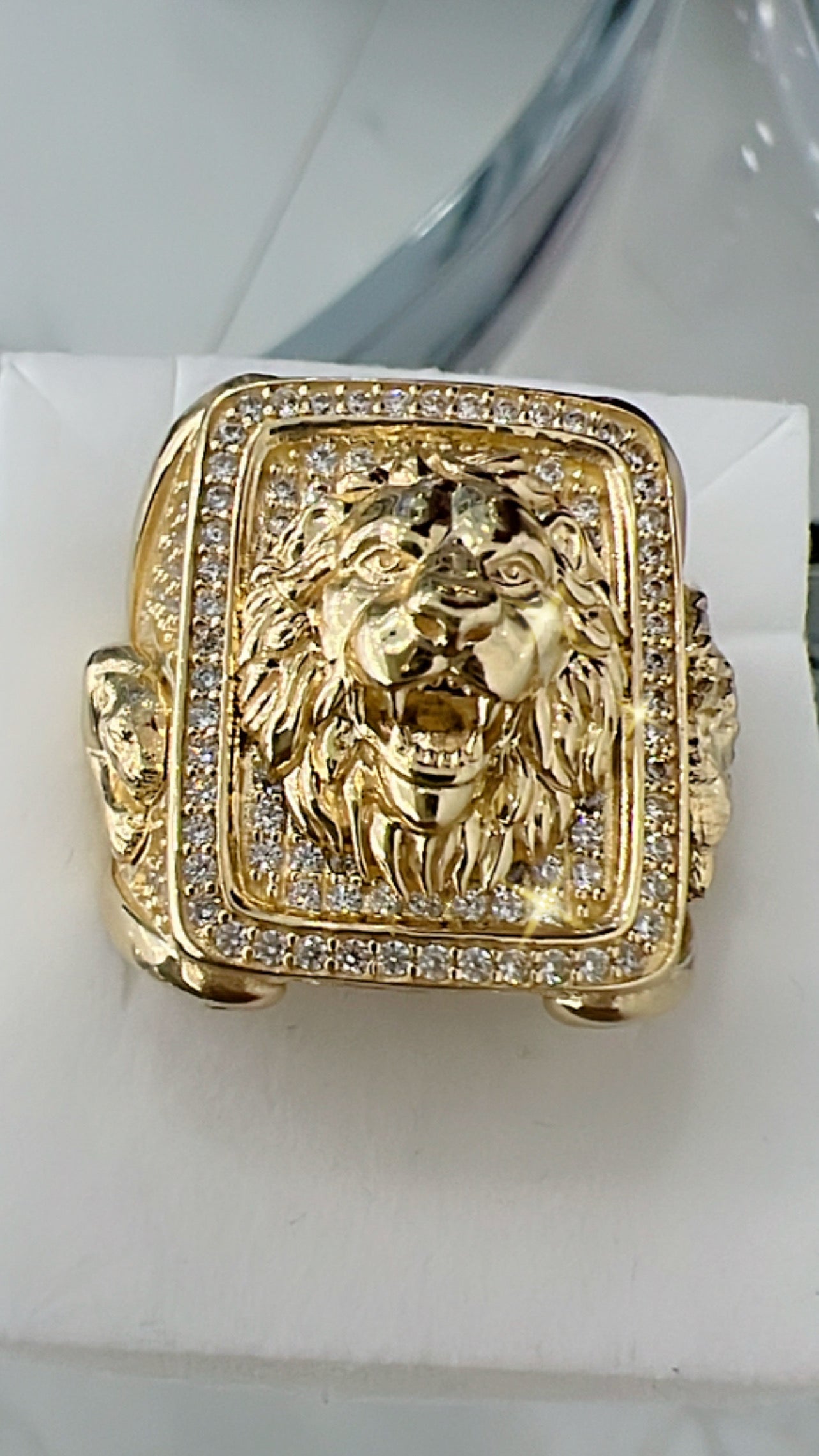 Anillo De Hombre (Leon, Pantera Y Aguila Imperial) 10K