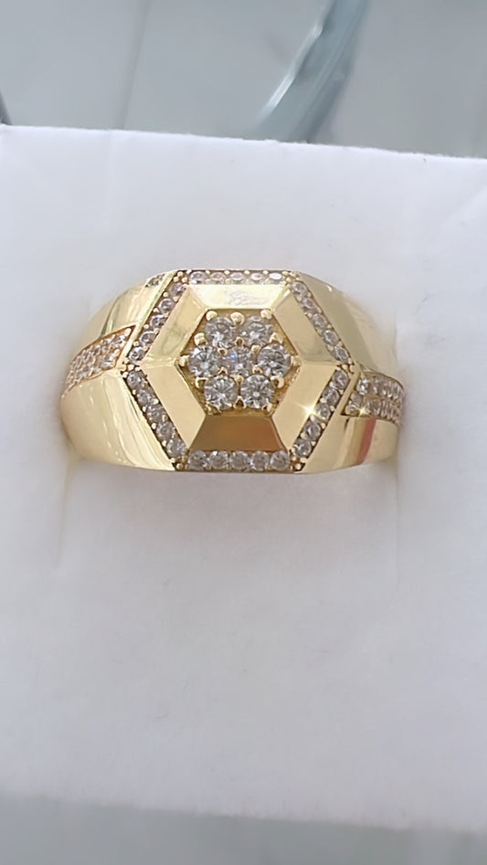 Anillo De Hombre 14K