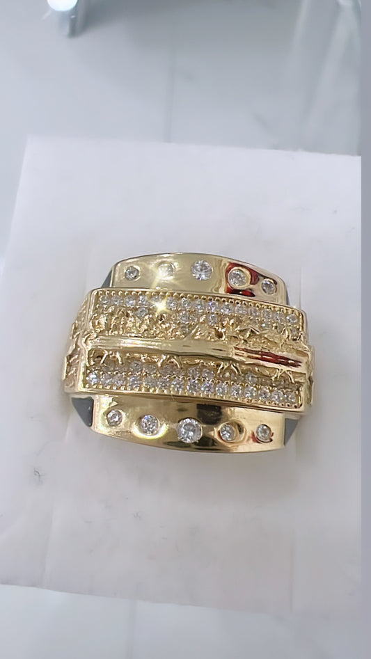 Anillo De Hombre La Última Cena 10K
