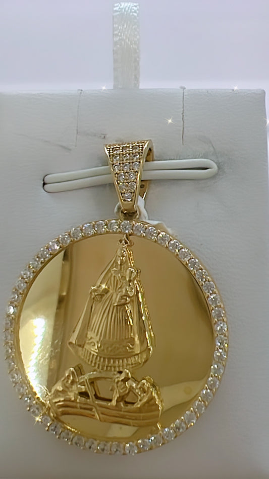 Dije Virgen De La Caridad Del Cobre 10K