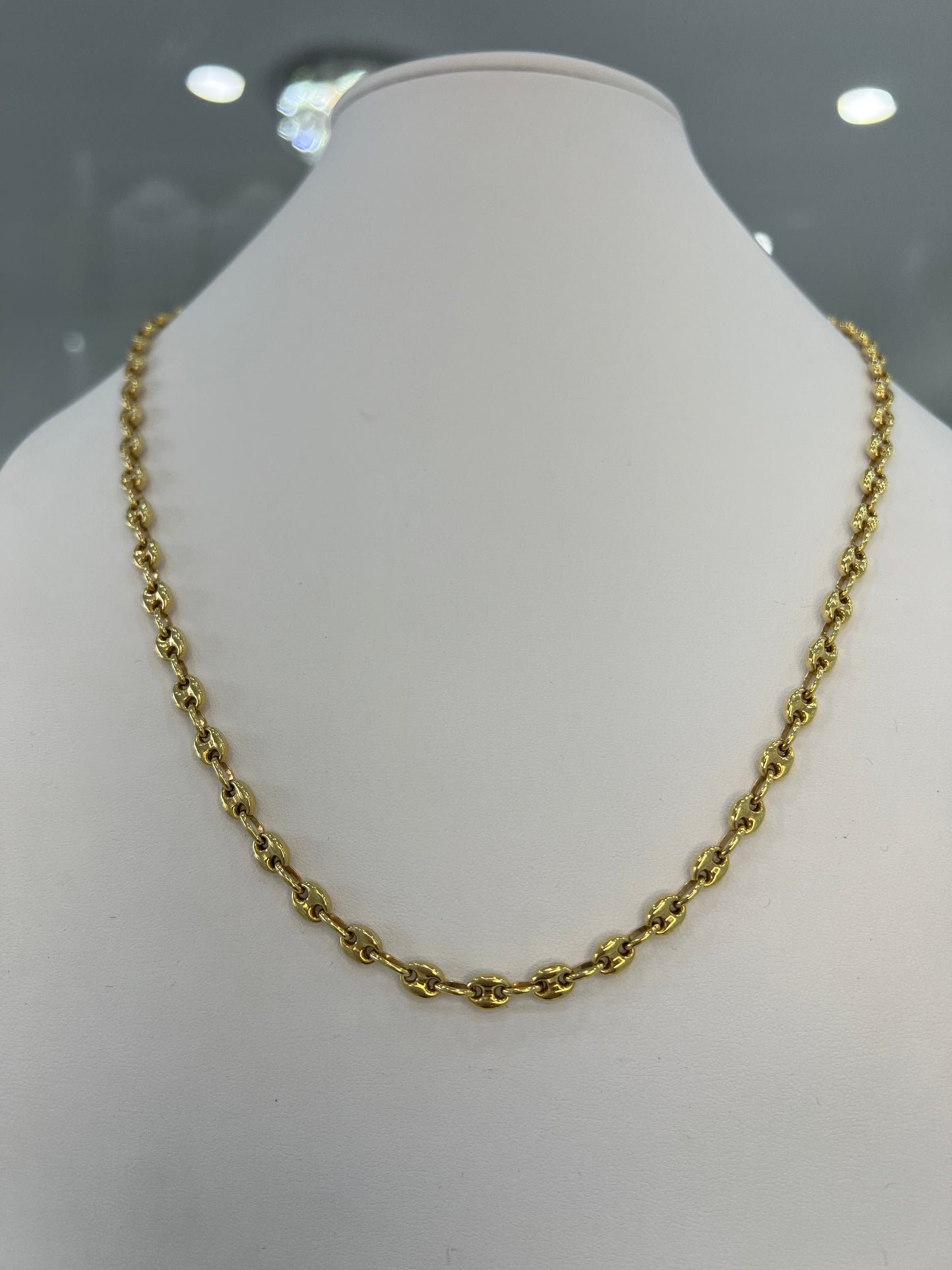 Cadena Estilo GG 14K