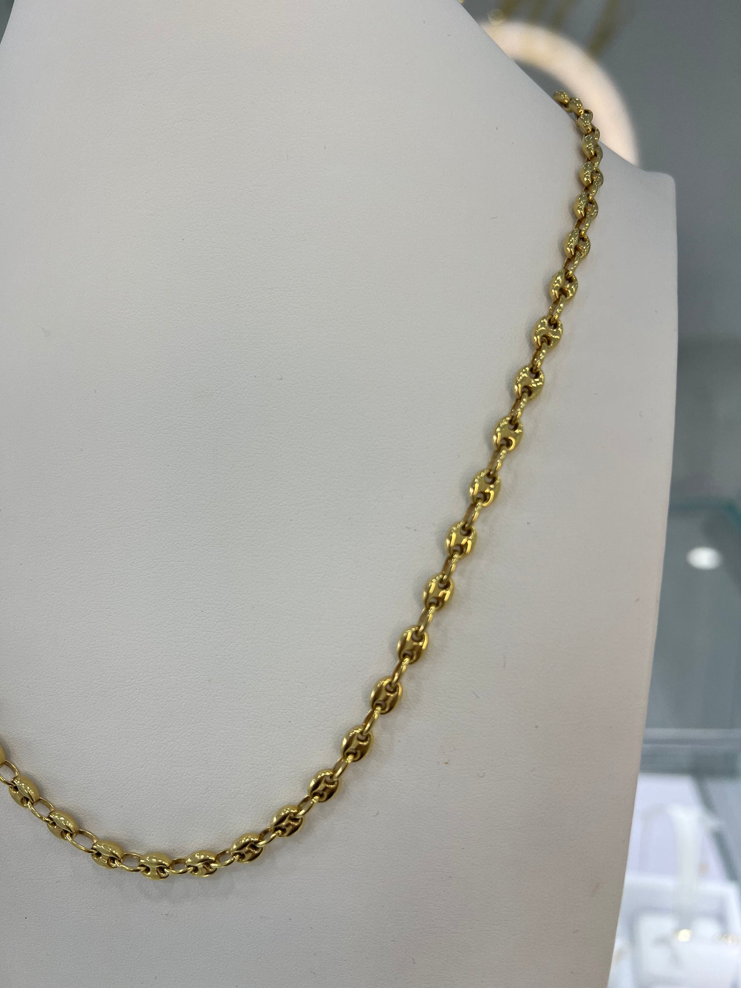 Cadena Estilo GG 14K