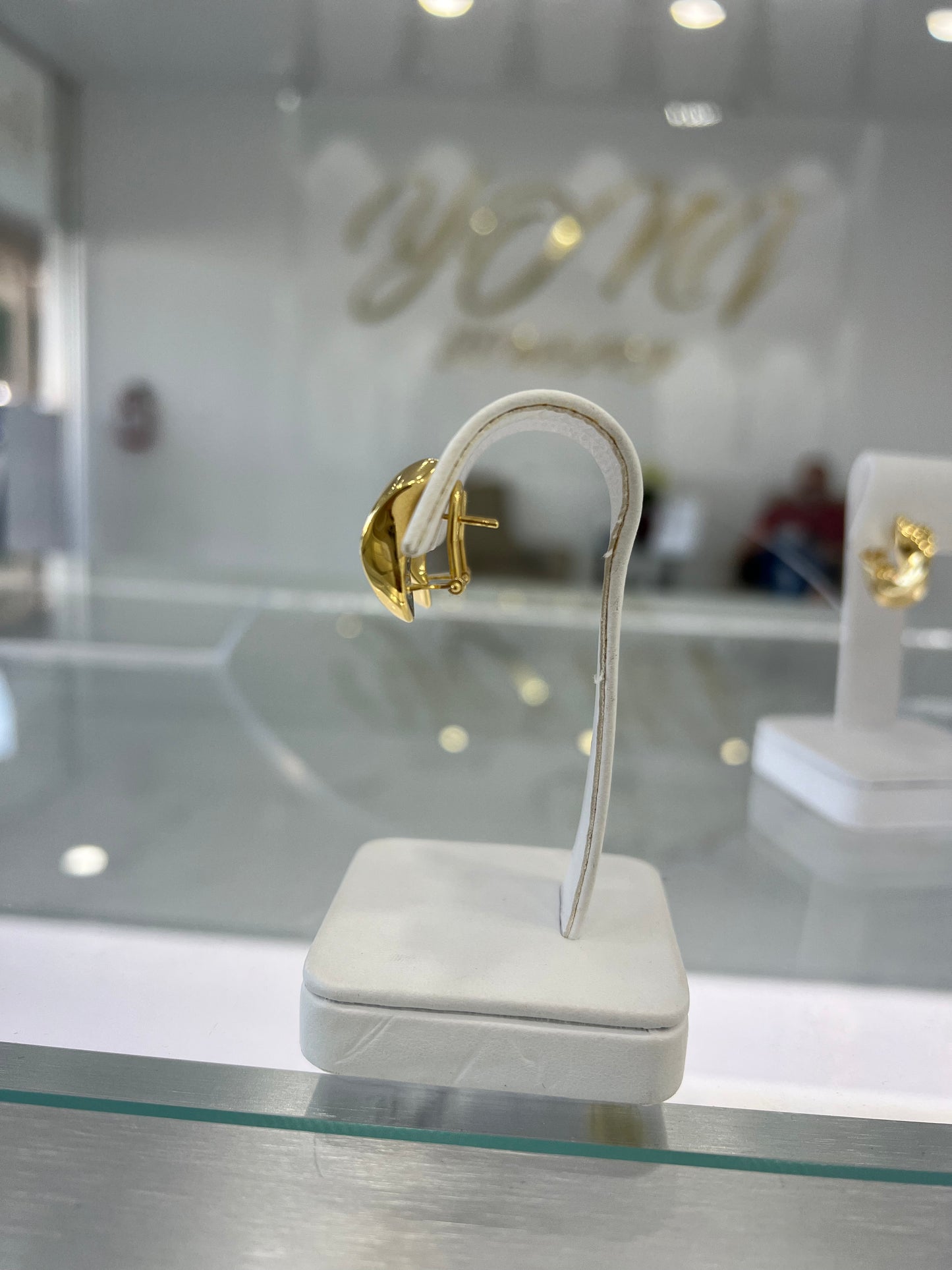 Aretes Omega 14K