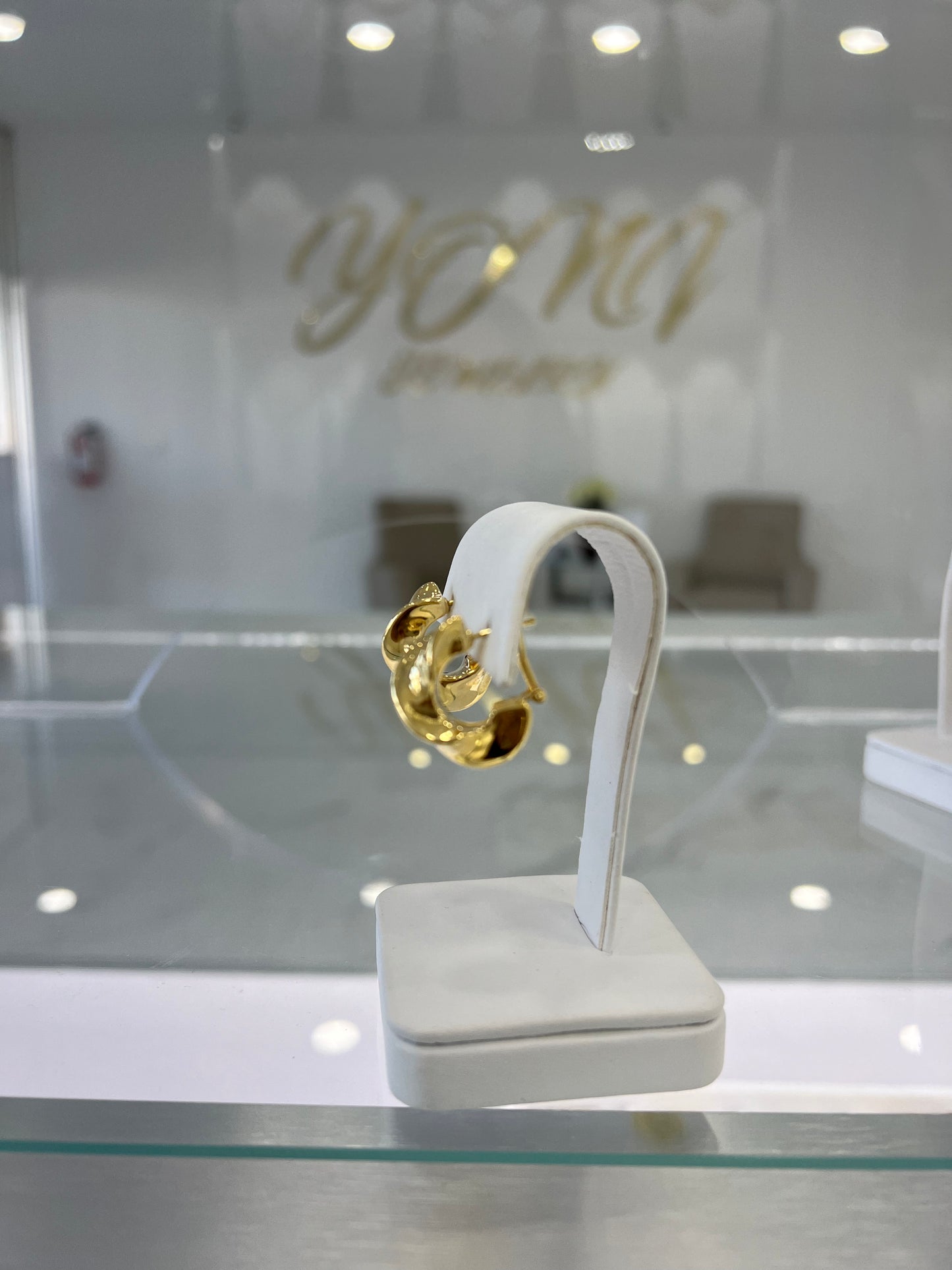 Aretes Omega 14K