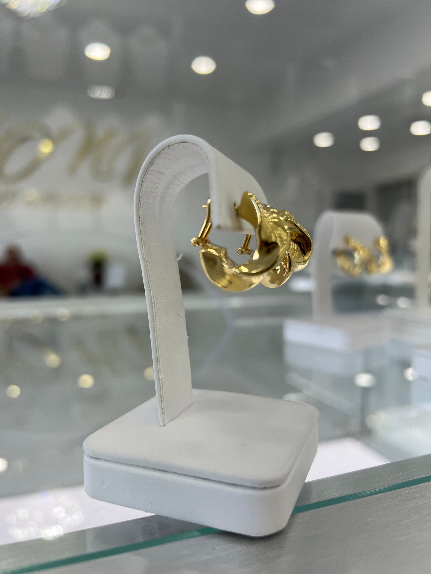 Aretes Omega 14K