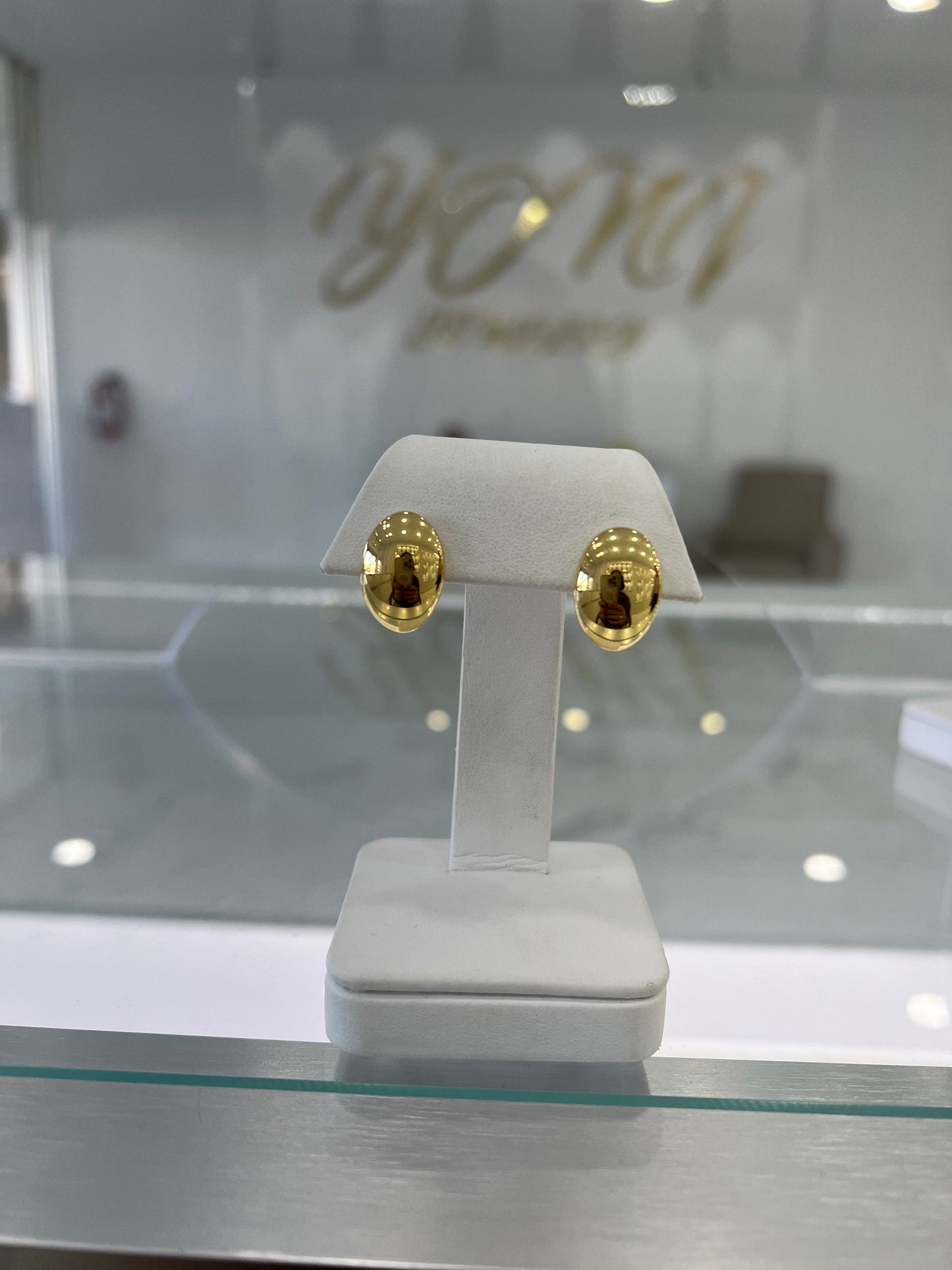 Aretes Omega 14K