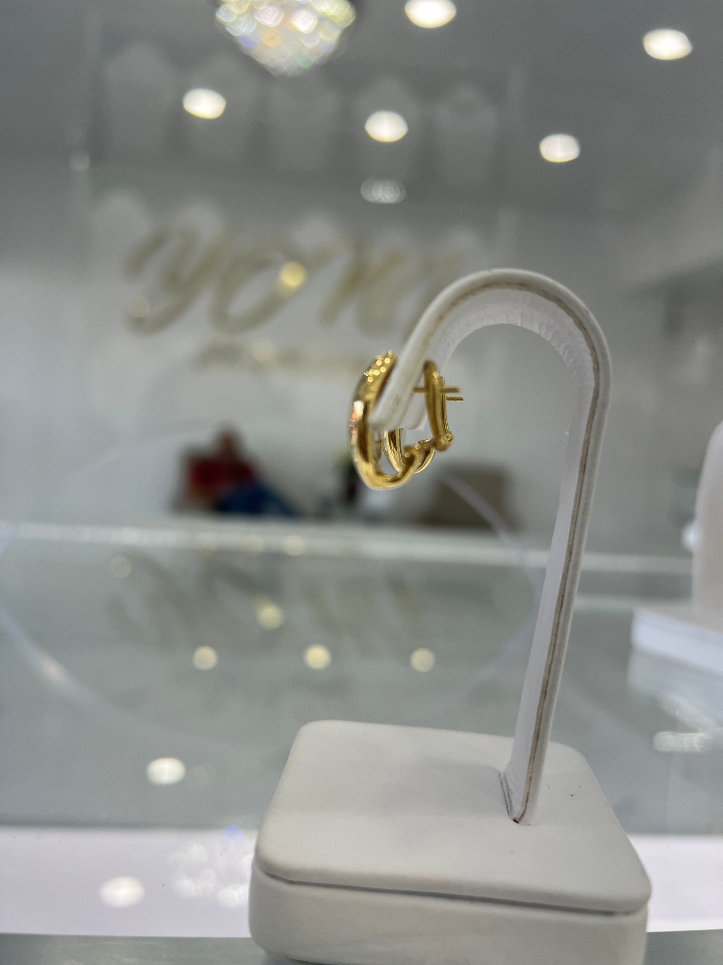 Aretes Omega 14K