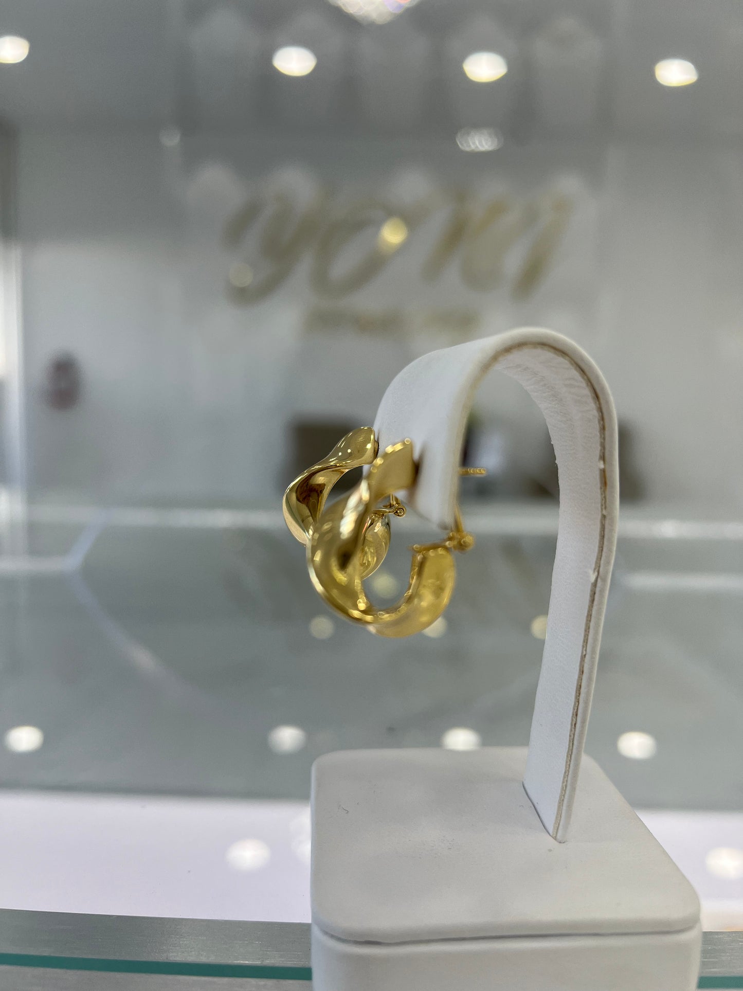 Aretes Omega 14K