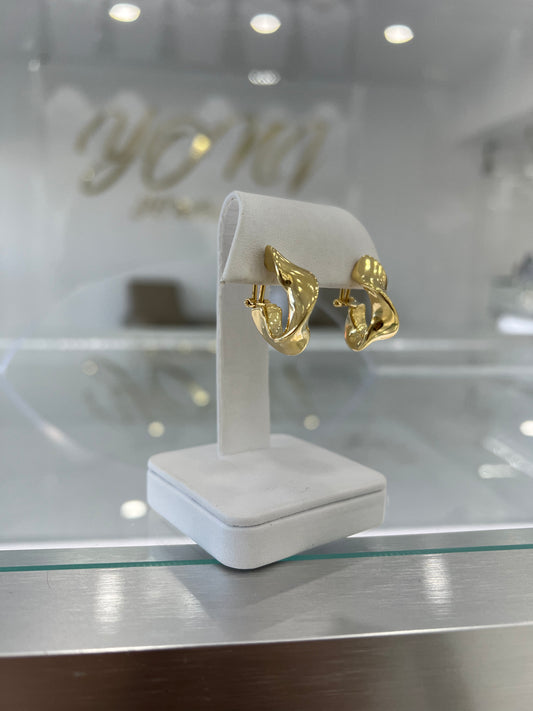 Aretes Omega 14K