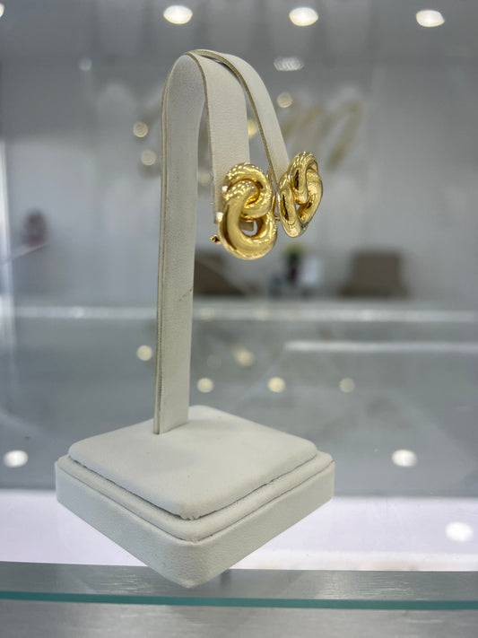 Aretes Omega 14K