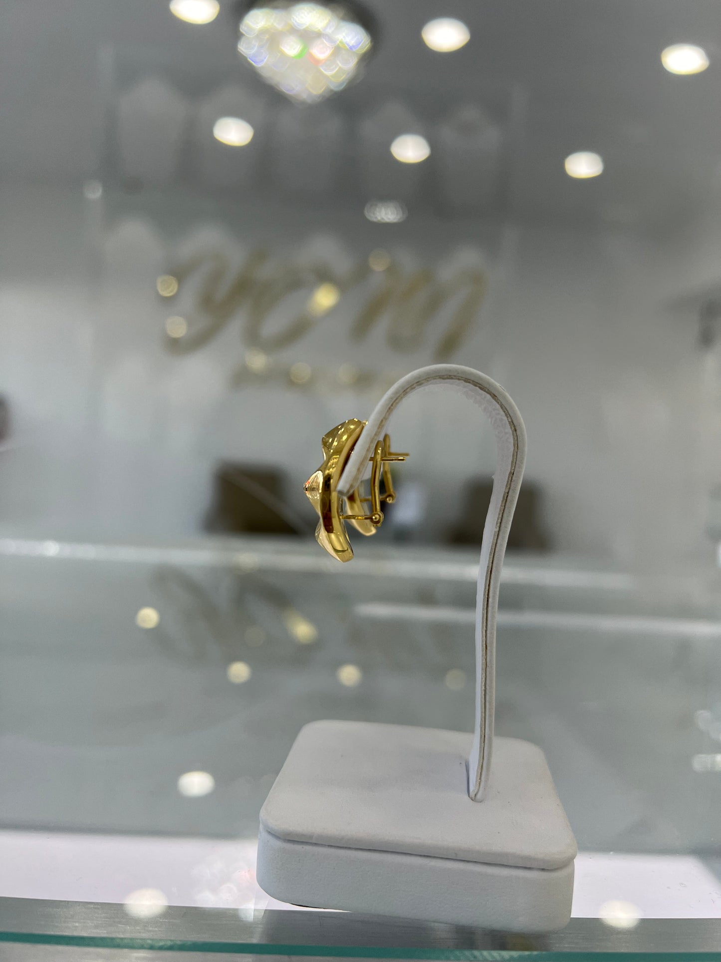 Aretes Omega 14K