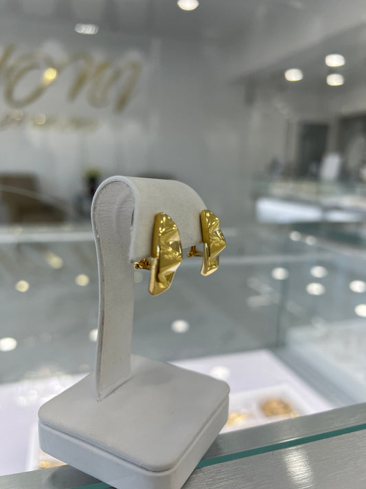 Aretes Omega 14K