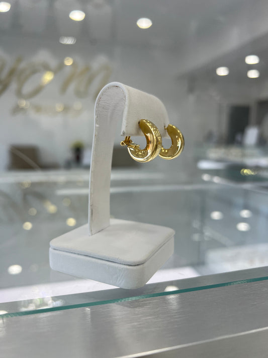 Aretes Omega 14K