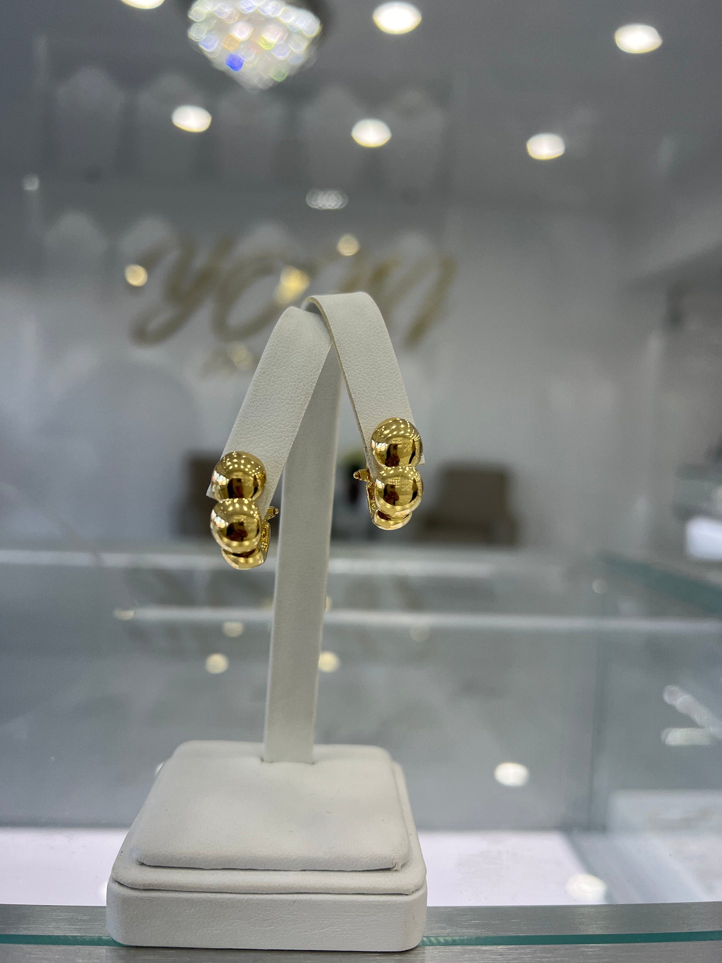 Aretes Omega 14K